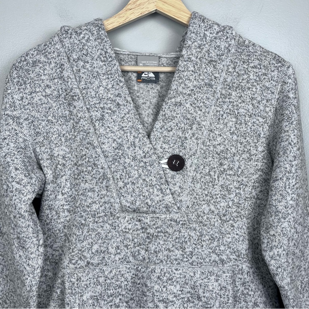Nike ACG Women's Sherpa Lined 1-Button Pullover Hoodie Sweatshirt Size M; Sports - Picture 2 of 14